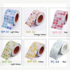Self-Adhesive-Mosaic-Wallpaper-Border-Wall-Sticker-Waterproof-Waistline-Kitchen-Wall-Tile-Stickers-papel-de-parede
