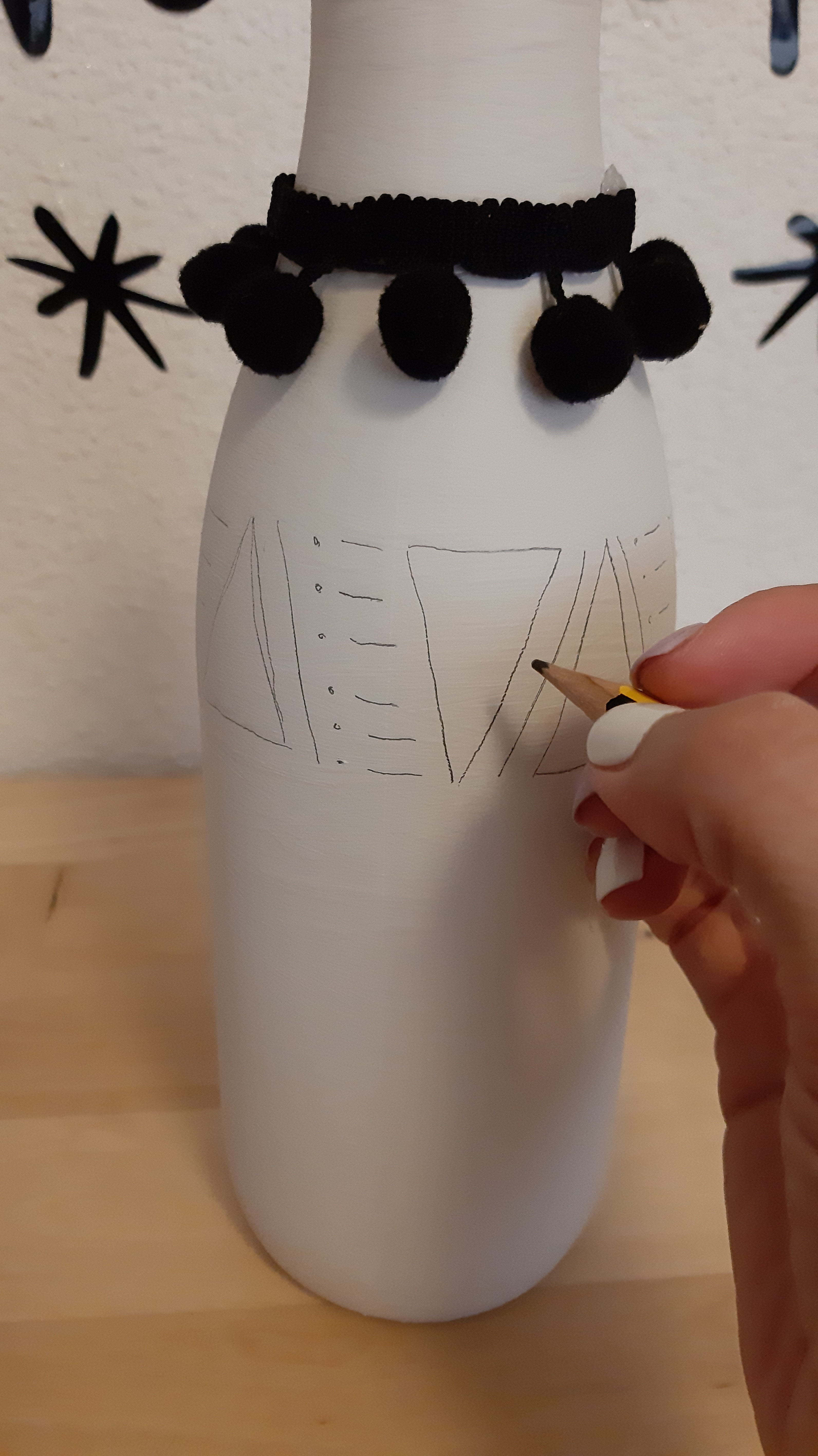 Como hacer un jarrón étnico_5