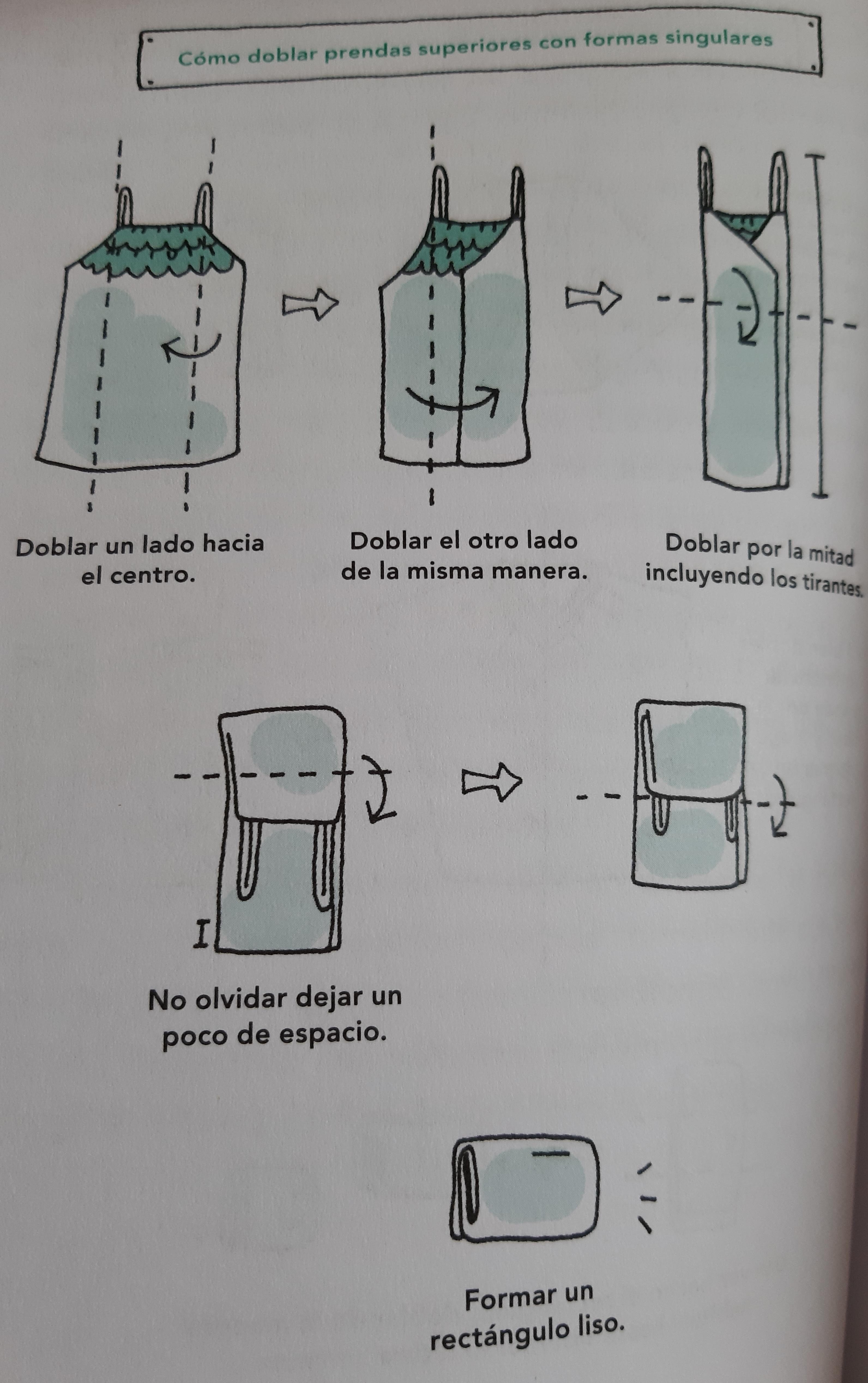 Como doblar prendas formas singulares_1