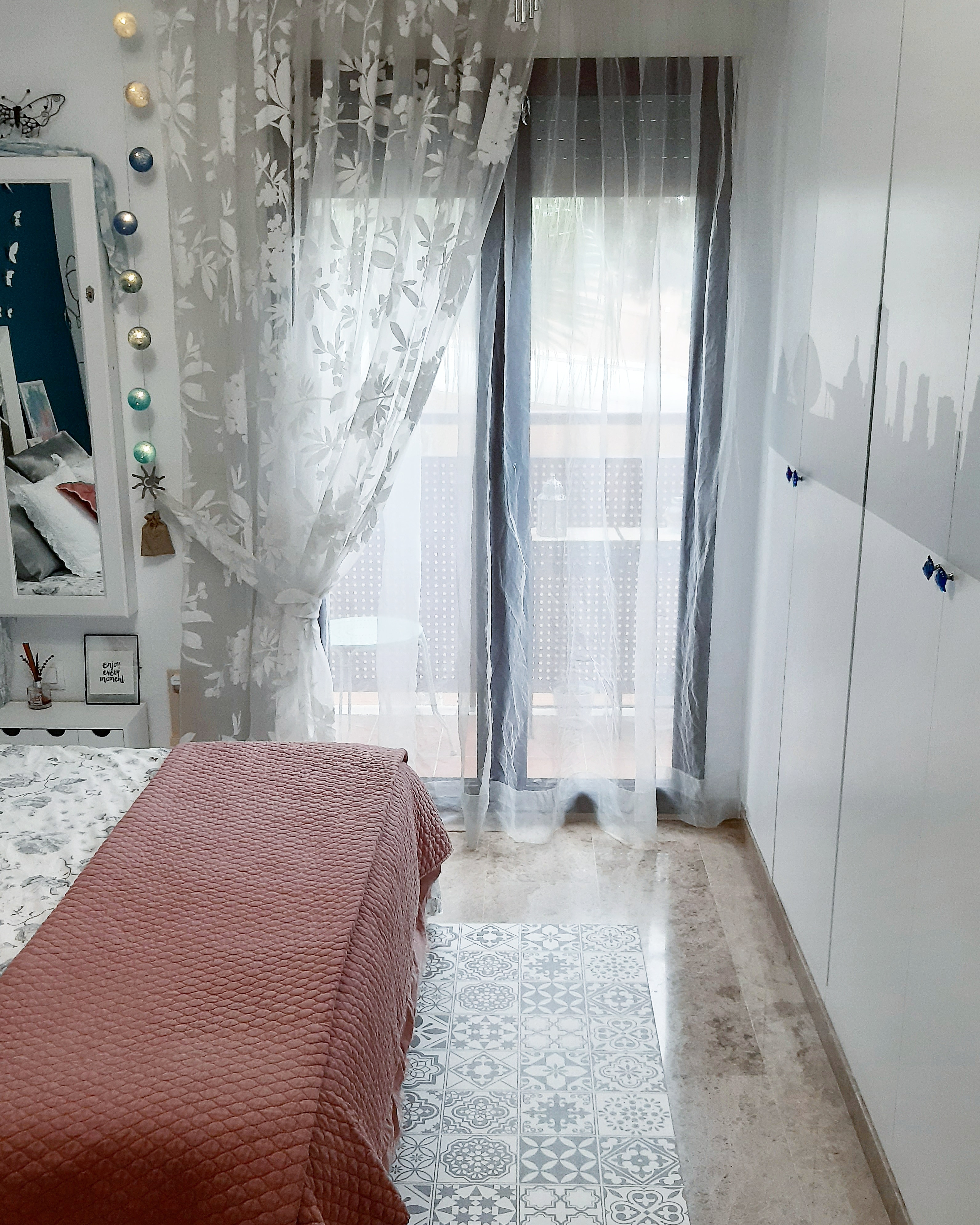 Alfombra vinílica dormitorio