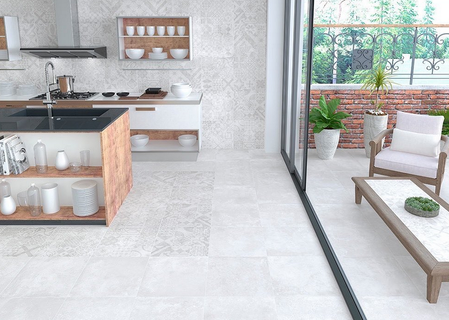 Cocina abierta al exterior